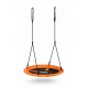 Leagan tip cuib pentru copii XXL, 100 cm, 150 kg, Neo-Sport 1084, Portocaliu
