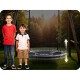 Leagan tip cuib pentru copii XXL, 100 cm, 150 kg, Neo-Sport 110301, Gri