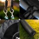 Leagan tip cuib pentru copii XXL, 110 cm, 150 kg, Neo-Sport 110310, Negru