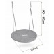 Leagan tip cuib pentru copii XXL, 110 cm, 150 kg, Neo-Sport 110310, Negru