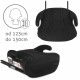 Inaltator auto cu Isofix 125-150 cm Kidwell Bono - Black