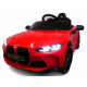 Masinuta electrica cu telecomanda BMW M4, 110x70x50 cm, varsta 1-5 ani, roti EVA, scaun din piele ECO, putere 90W - Rosu