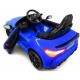 Masinuta electrica cu telecomanda BMW M4, 110x70x50 cm, varsta 1-5 ani, roti EVA, scaun din piele ECO, putere 90W - Albastru