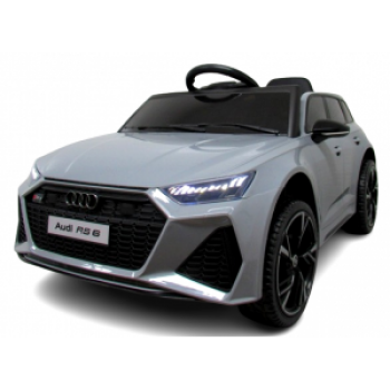 Masinuta electrica cu telecomanda Audi RS6 R-Sport - Gri