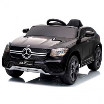 Masinuta electrica cu telecomanda 4 x 4, roti EVA, Mercedes AMG GLC COUPE, varsta 1-4.5 ani, 105x67x46 cm, putere 180W - Negru