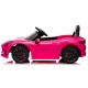 Masinuta electrica cu telecomanda MASERATI GranTurismo, 99x59.5x44 cm, varsta 1-4 ani, roti EVA, scaun din piele ECO, putere 90W - Roz