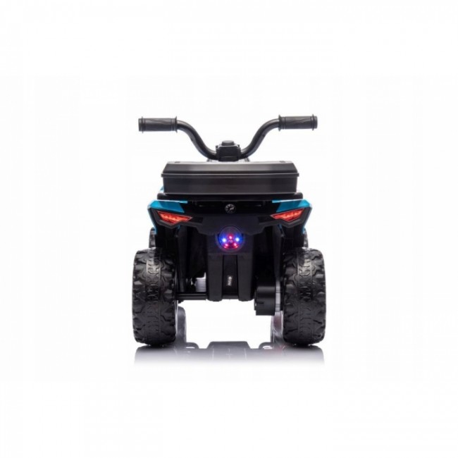 ATV electric pentru copii R-Sport J9, 70x44x40 cm, varsta 1.5-4 ani, roti si scaun din plastic, putere 25W - Albastru