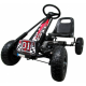Kart cu pedale Gokart, 3-7 ani, roti gonflabile, G1 R-Sport - Negru