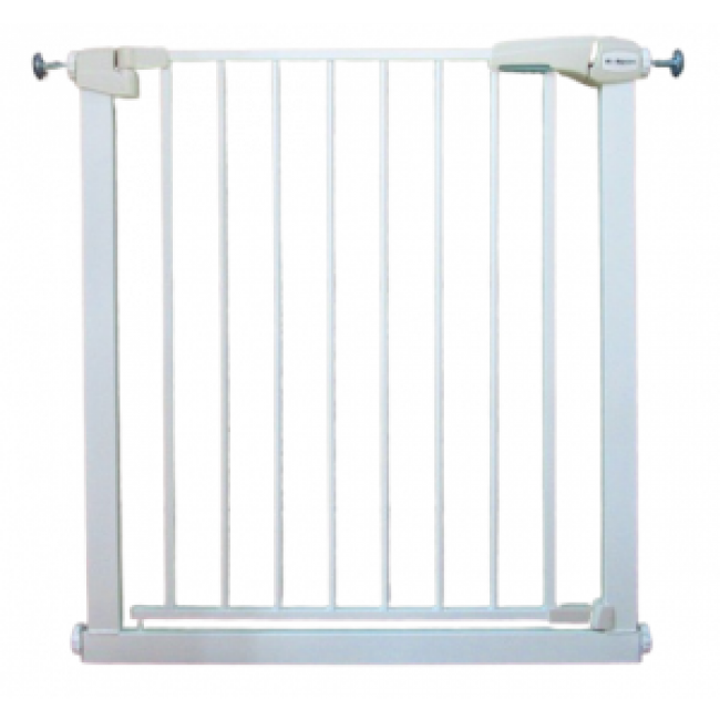 Poarta de siguranta din metal 79-83.5 cm R-Sport S0 - Alb