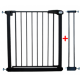 Poarta de siguranta din metal 79-94 cm R-Sport S1 - Negru