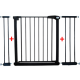 Poarta de siguranta din metal 79-115 cm R-Sport S3 - Negru
