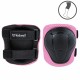 Set de protectie pentru copii, cotiere si genunchiere, marimea S, Kidwell TRIX - Pink