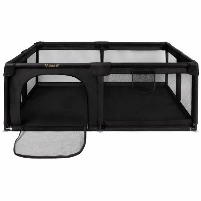 Tarc de joaca pentru copii 120 x 180 cm Kidwell FANKO - Negru