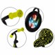 Bicicleta fara pedale cu LED Kidwell REBEL - Neon Yellow