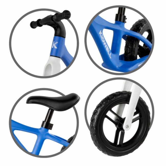 Bicicleta fara pedale Kidwell JOGO - Blue