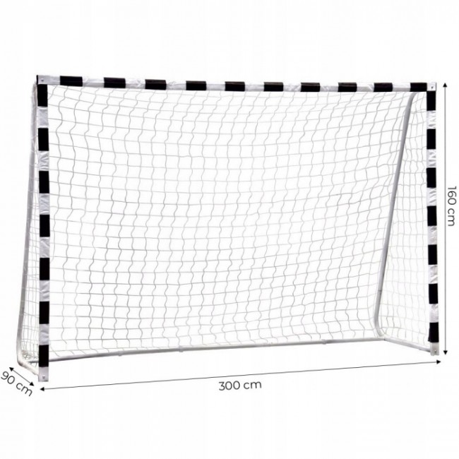 Poarta de fotball 300 x 90 x 160 cm Ecotoys DS8023