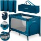 Patut pliabil 125 x 65 x 78 cm Ricokids RK-240 - Bleumarin
