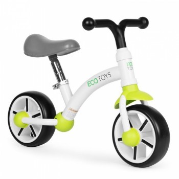 Bicicleta fara pedale pentru copii Ecotoys LC-V1252 - Verde-Alb Bicicleta fara pedale pentru copii Ecotoys LC-V1252 - Verde-Alb