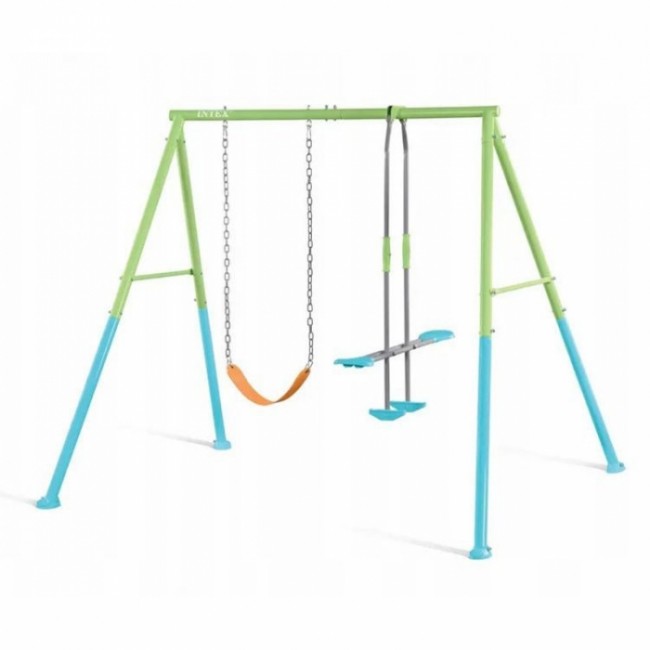 Leagan de gradina dublu pentru copii INTEX 44120