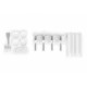 Poarta de siguranta 74-105 cm Ecotoys SG-012-W - Alb