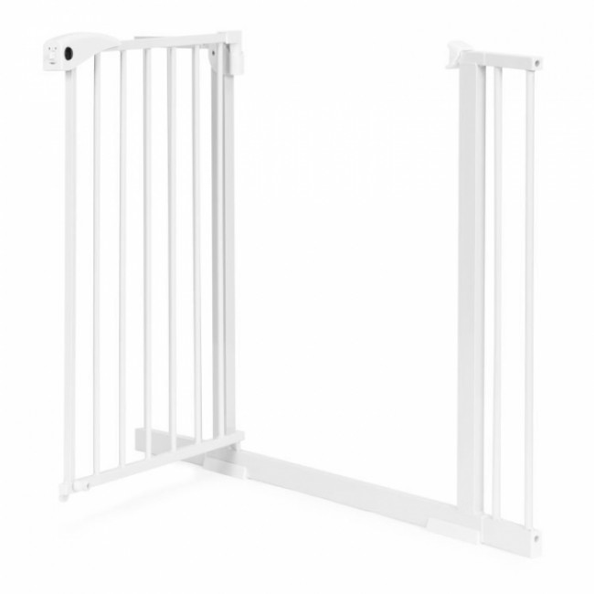 Poarta de siguranta 74-105 cm Ecotoys SG-012-W - Alb