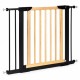 Poarta de siguranta 74-100 cm Ecotoys SF-011-BC - Lemn Metal