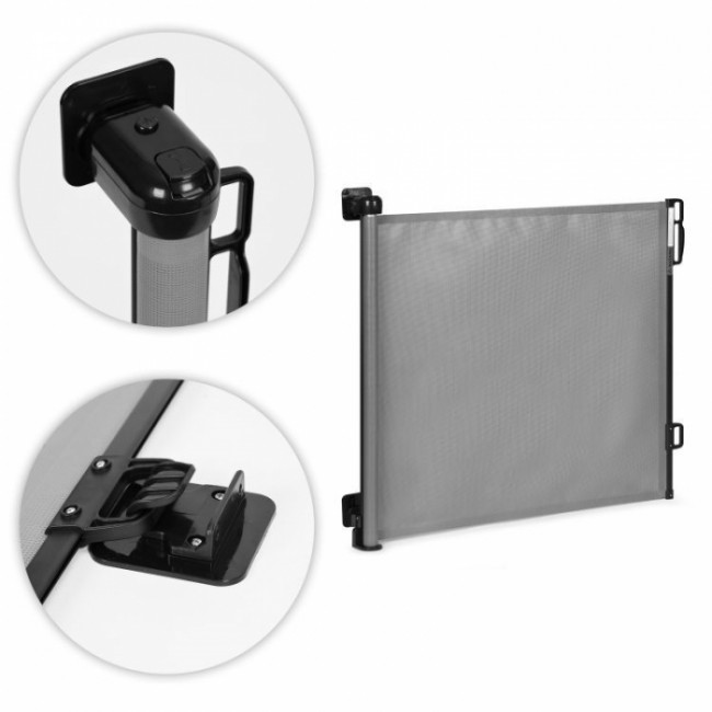 Bariera de siguranta 150 cm Ecotoys SG-001 - Gri