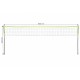 Fileu portabil pentru volei cu cadru, 600 x 242 cm, MultiGarden VS-5.7X2.3